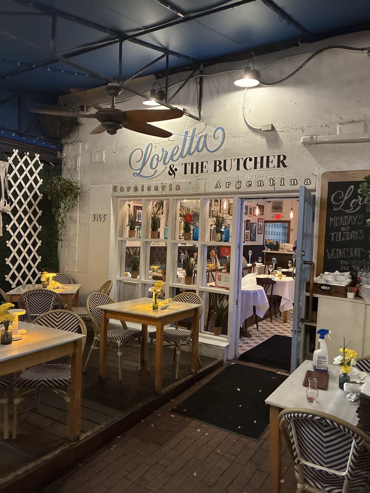 LORETTA & THE BUTCHER — Latin American restaurant