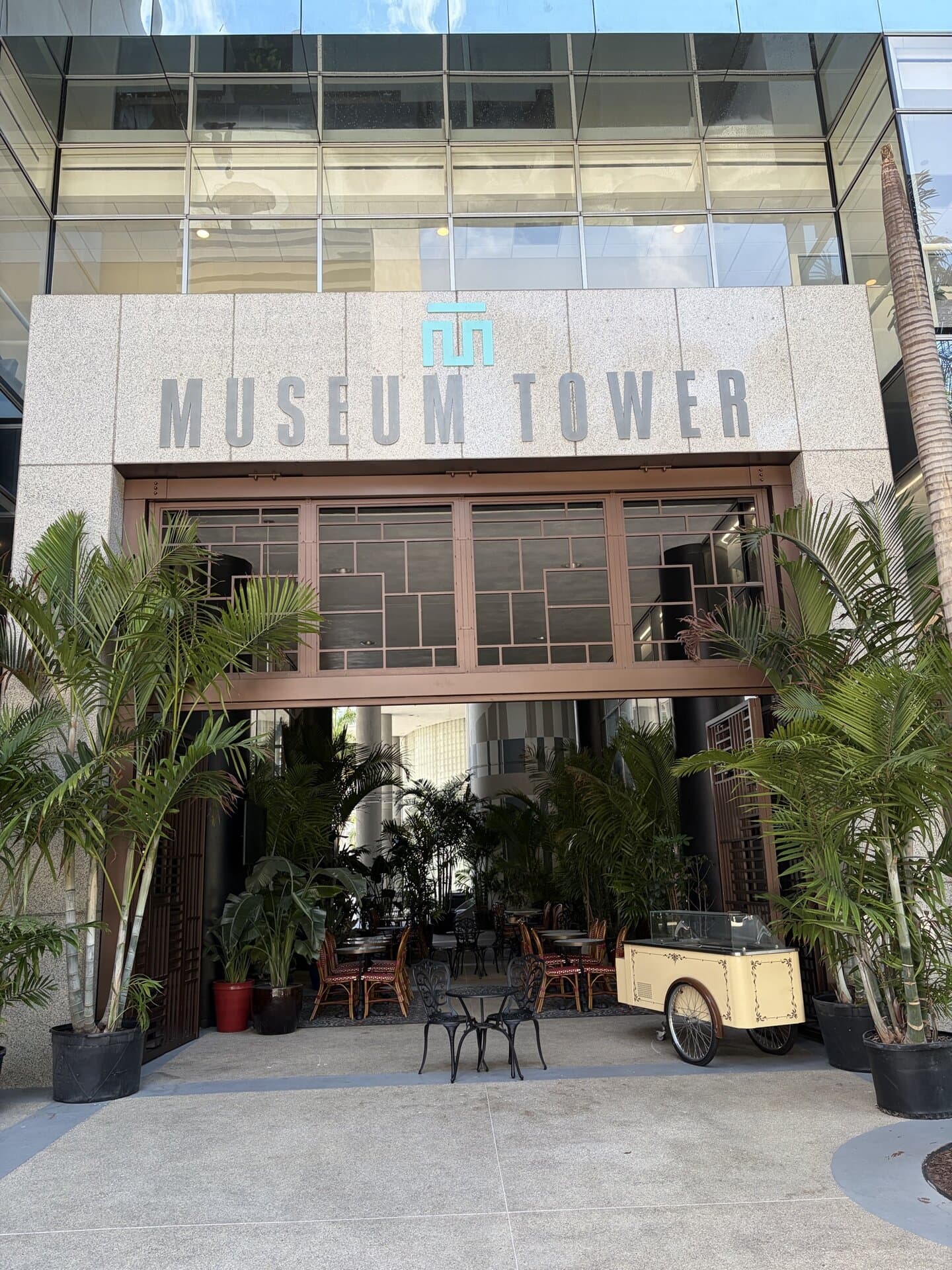 MUSEUM TOWER CAFE — American restaurant