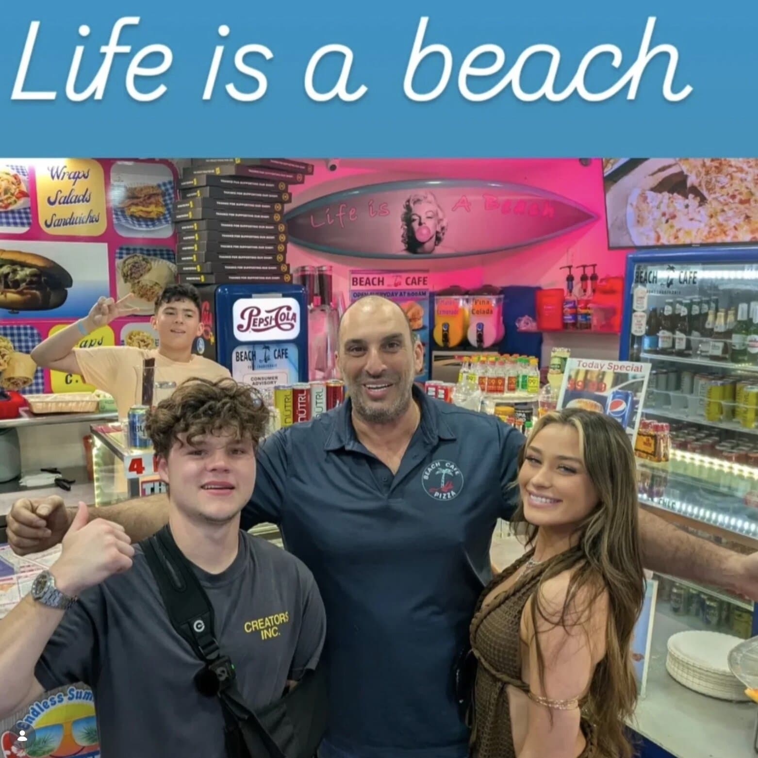 Beach Cafe & Pizza — American, Italian restaurant