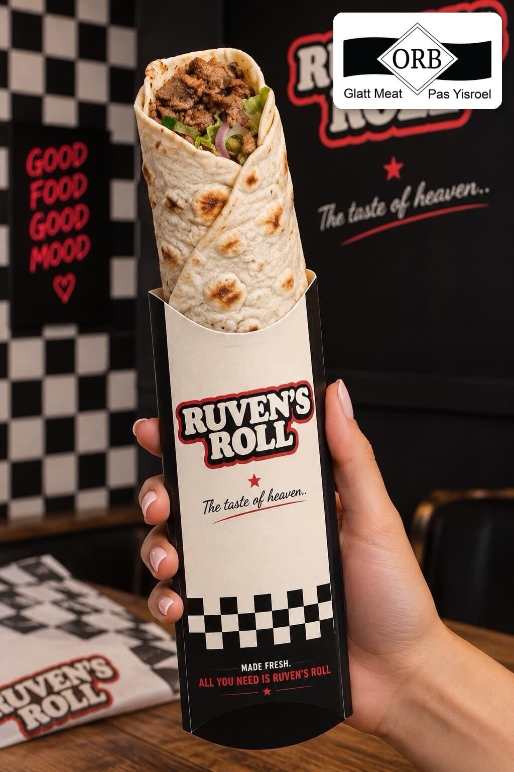 Ruven’s Roll — Mediterranean restaurant